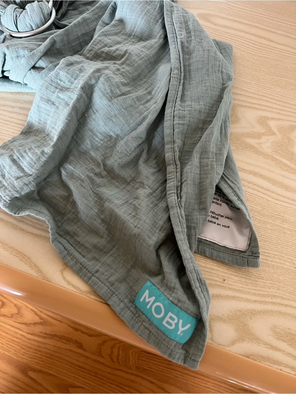 Soft Ring Sling in Sage Green - Unbranded